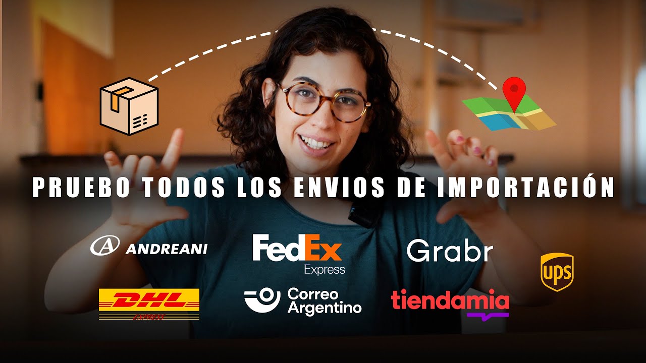 LA MEJOR FORMA DE TRAER PRODUCTOS DEL EXTERIOR  - Correo Argentino, DHL, FedEx, Tiendamia, Grabr.