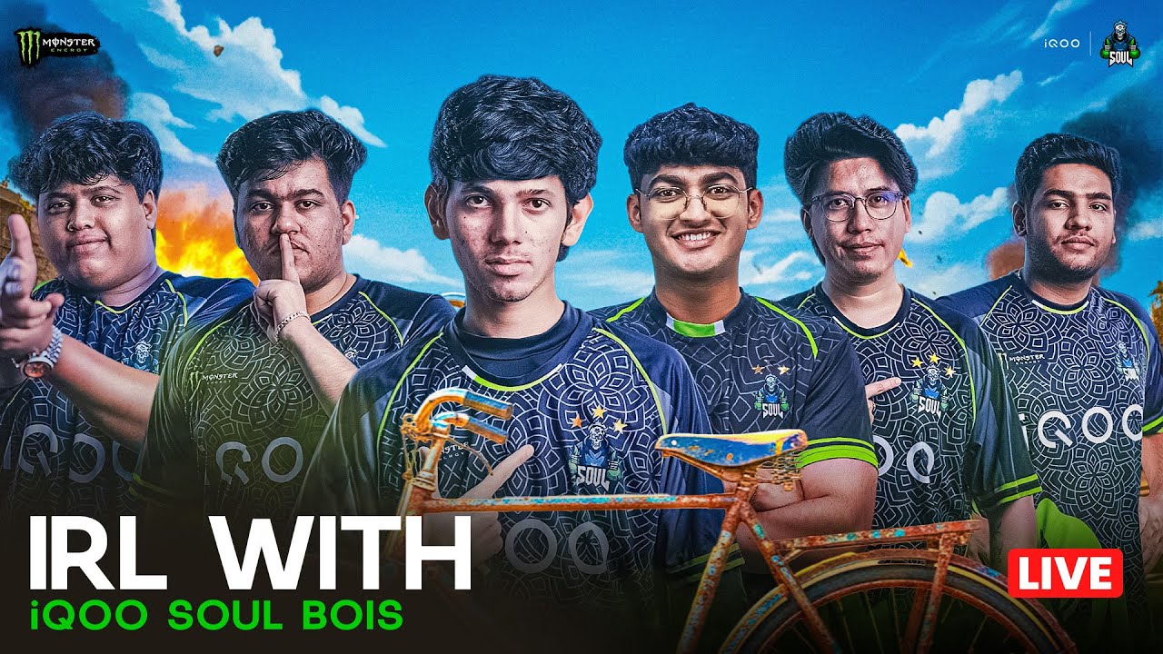 BIRTHDAYYY STREAM 🚀🚀😁IRL W iQOO SouL Bois #iQOO