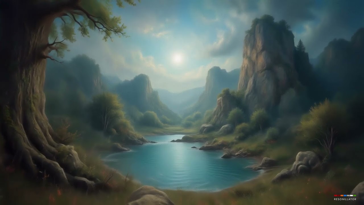 1 Hour Serene Nature Voyage – Floating Through Green Paradise & Mountain Serenity