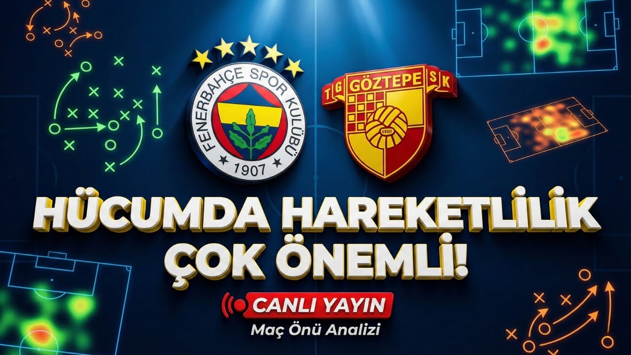 Hücumda Hareketlilik ŞART! ⚠️ Fenerbahçe Göztepe'yi Nasıl Yener?