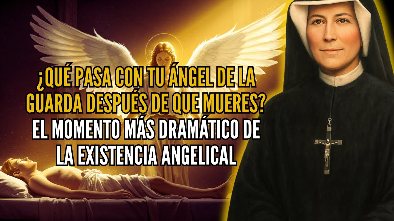 Santa Faustina revela visión: ¿Qué pasa con tu ángel de la guarda después de que mueres?