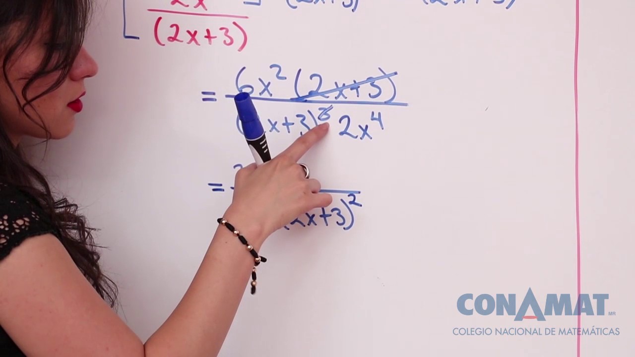 División de Fracciones Algebraicas