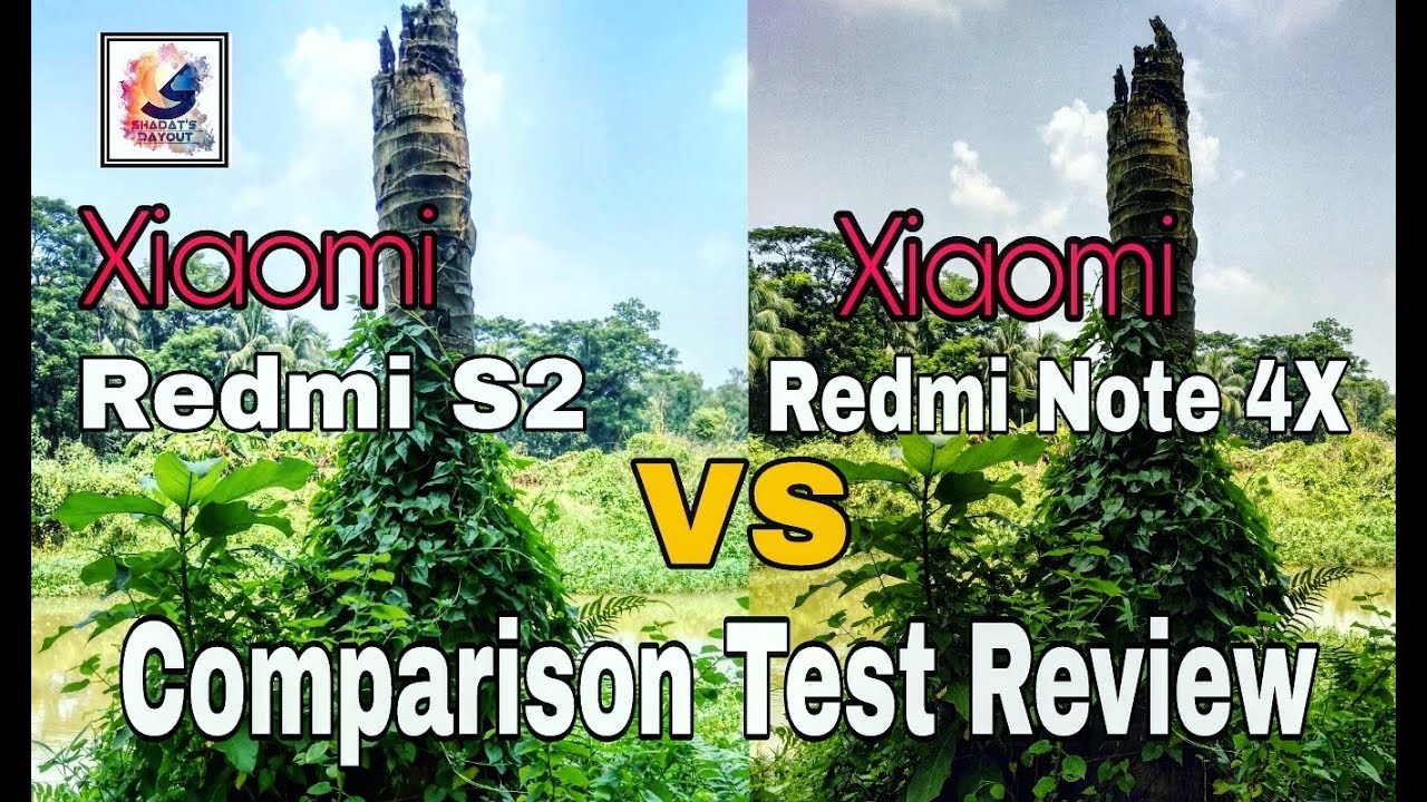 Xiaomi Redmi S2 / Xiaomi Redmi Y2 VS Xiaomi Redmi Note 4X Camera Comparison Test Review