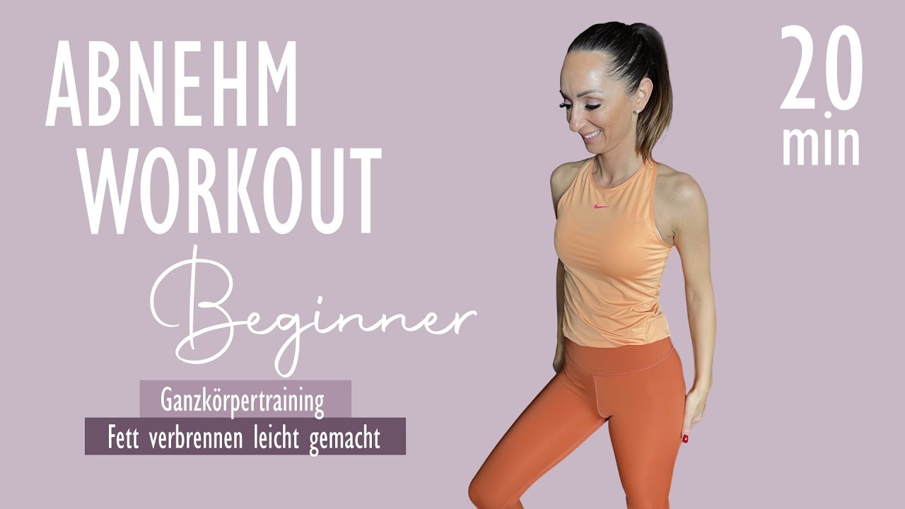 20 min GANZKÖRPER ABNEHM WORKOUT für BEGINNER / Fett verbrennen leicht gemacht | Katja Seifried