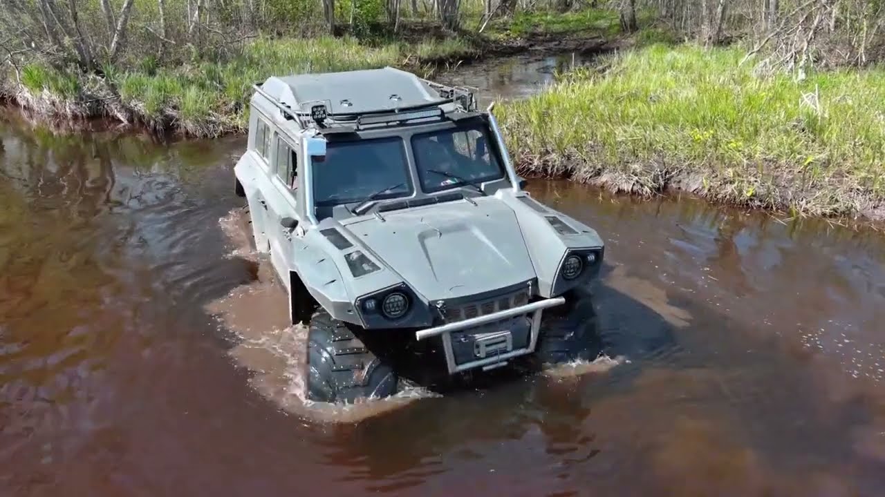 Снегоболотоход МАЗМАН /2 поколение/ Официальное видео