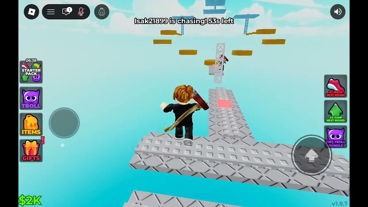 today we're going to play obby 67 on Roblox
