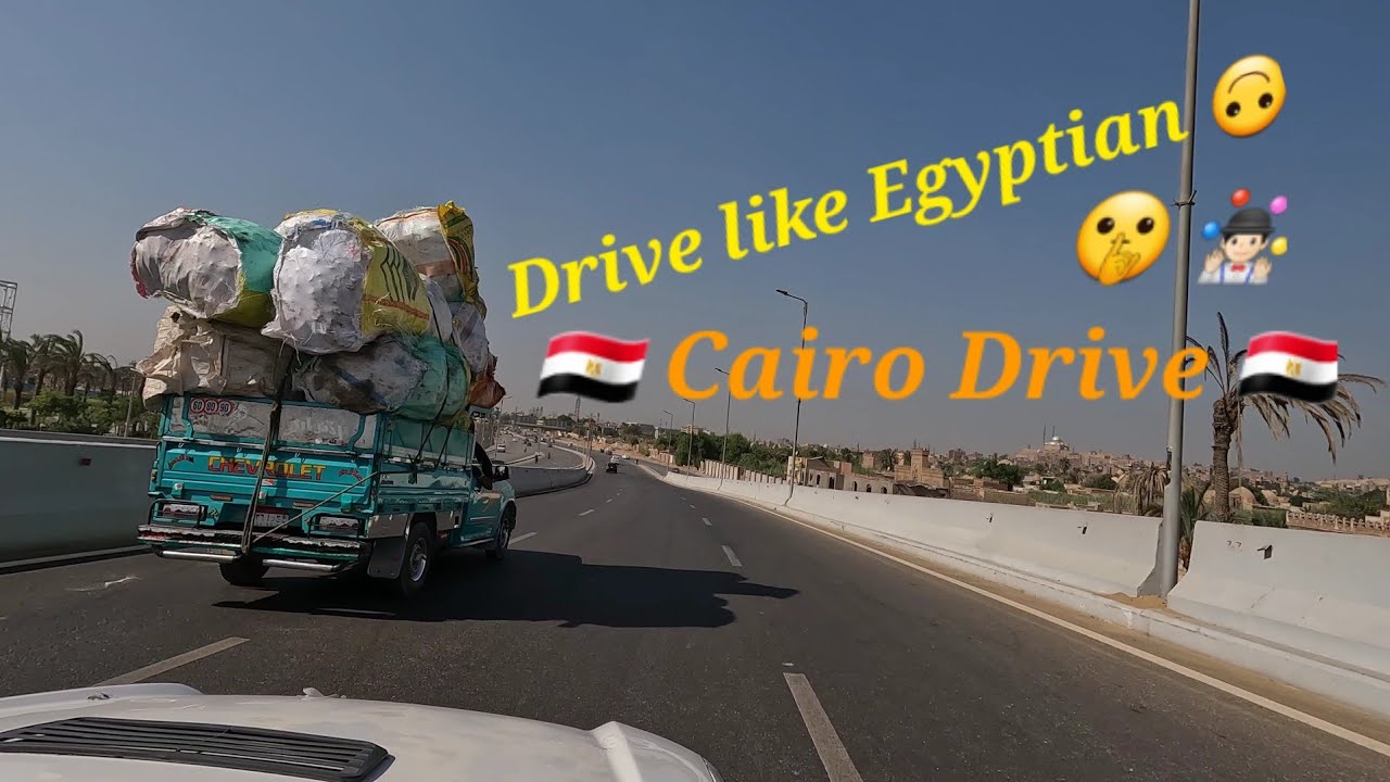 🇪🇬 Cairo Drive [Motorway & Road to Citadel]