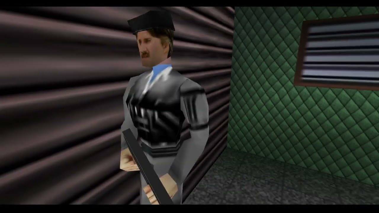 The first (and only) Ghost Guard ever seen in Goldeneye ! NO CHEATS Train part 4