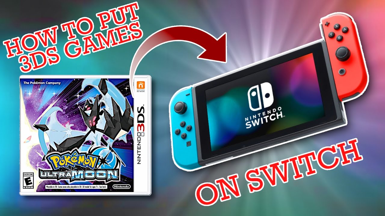 Как перенести игры 3DS на Nintendo Switch!