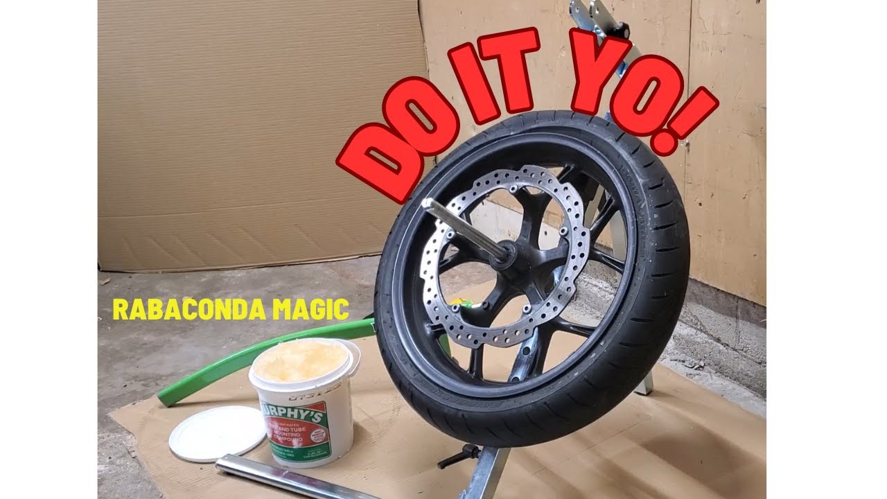 Newb Front tire change with Rabaconda