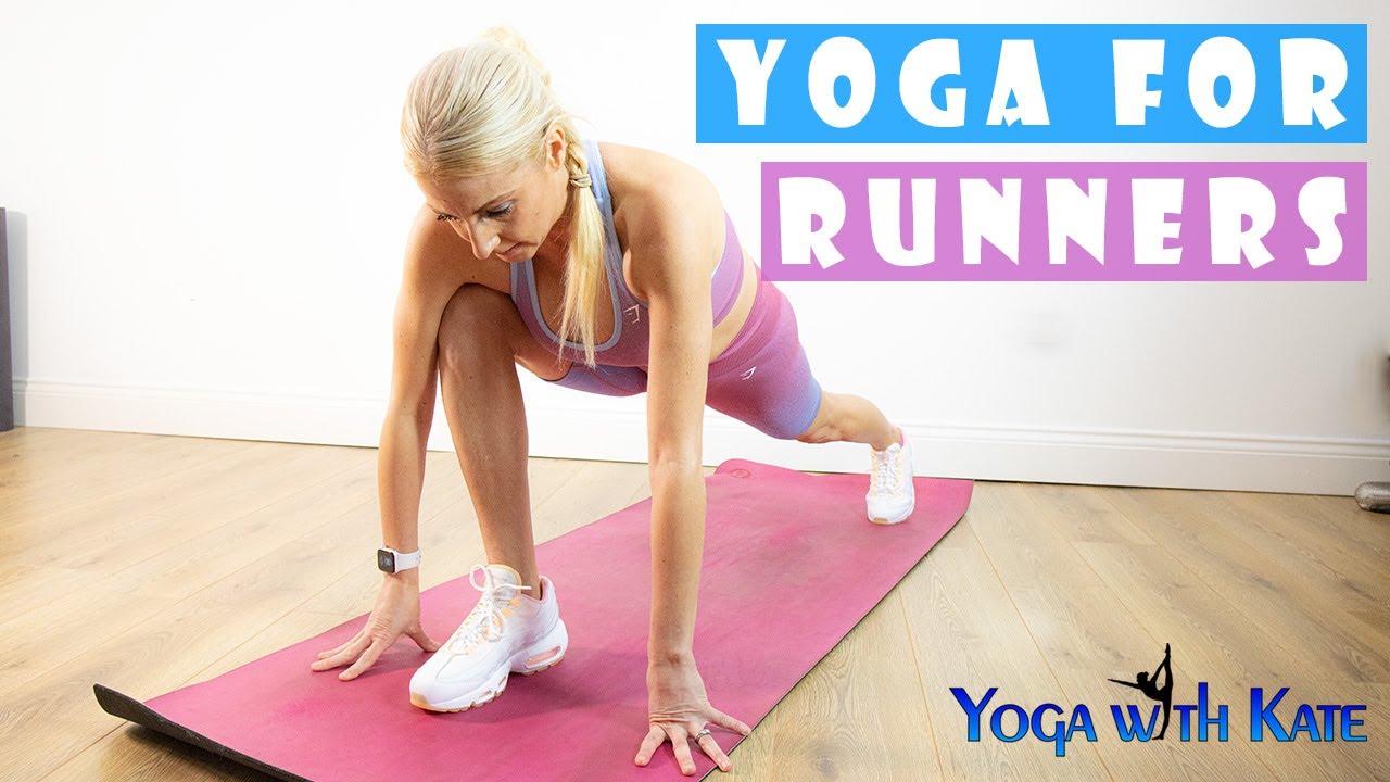 Yoga for Runners | Runners Yoga | 15 minutes Runners Stretch – Yoga with Kate