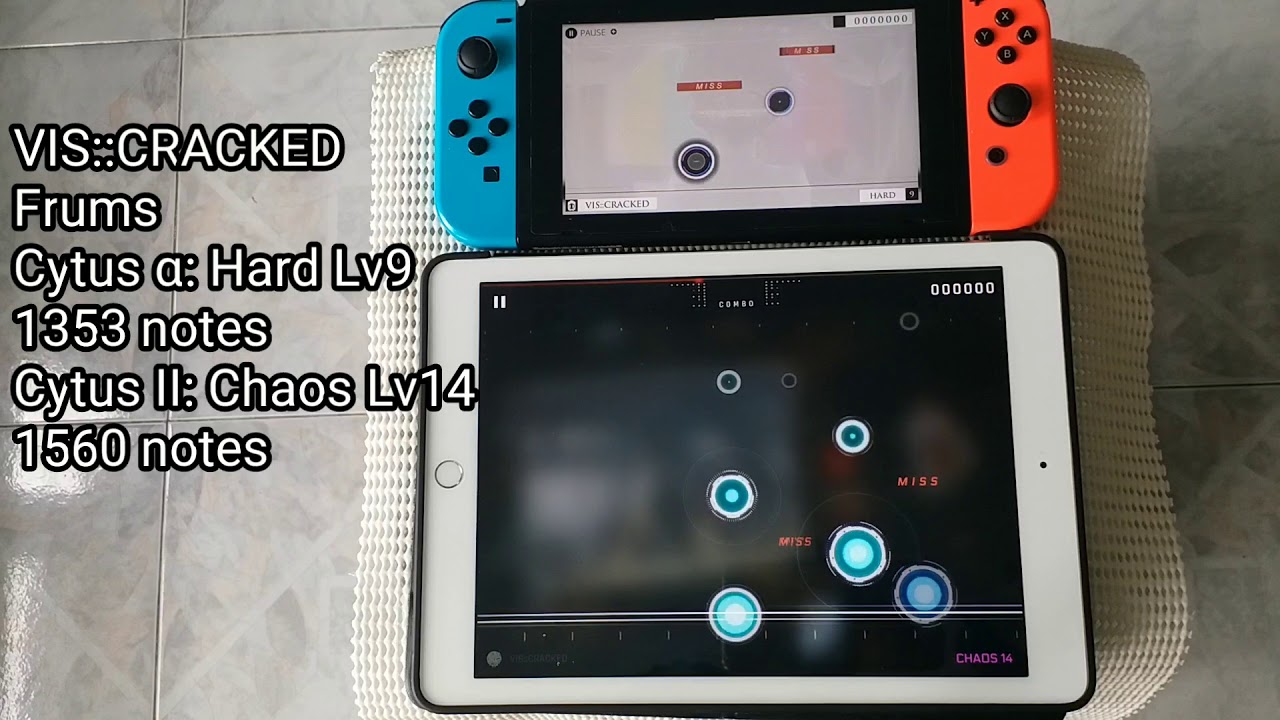[Cytus &alpha; VS. Cytus II] VIS::CRACKED Hard VS Chaos