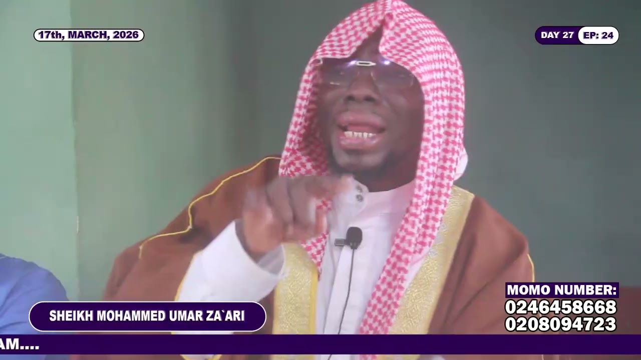 CMYA 2026 TAFSEER BROADCAST ON NTV; SHK. MOHAMMED UMAR ZA'ARI EP22