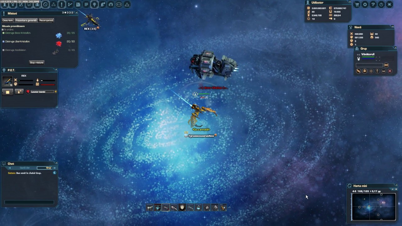 DarkOrbit | Killing Uber Kristallons & Annihilators - Mission complete | LIVESTREAM