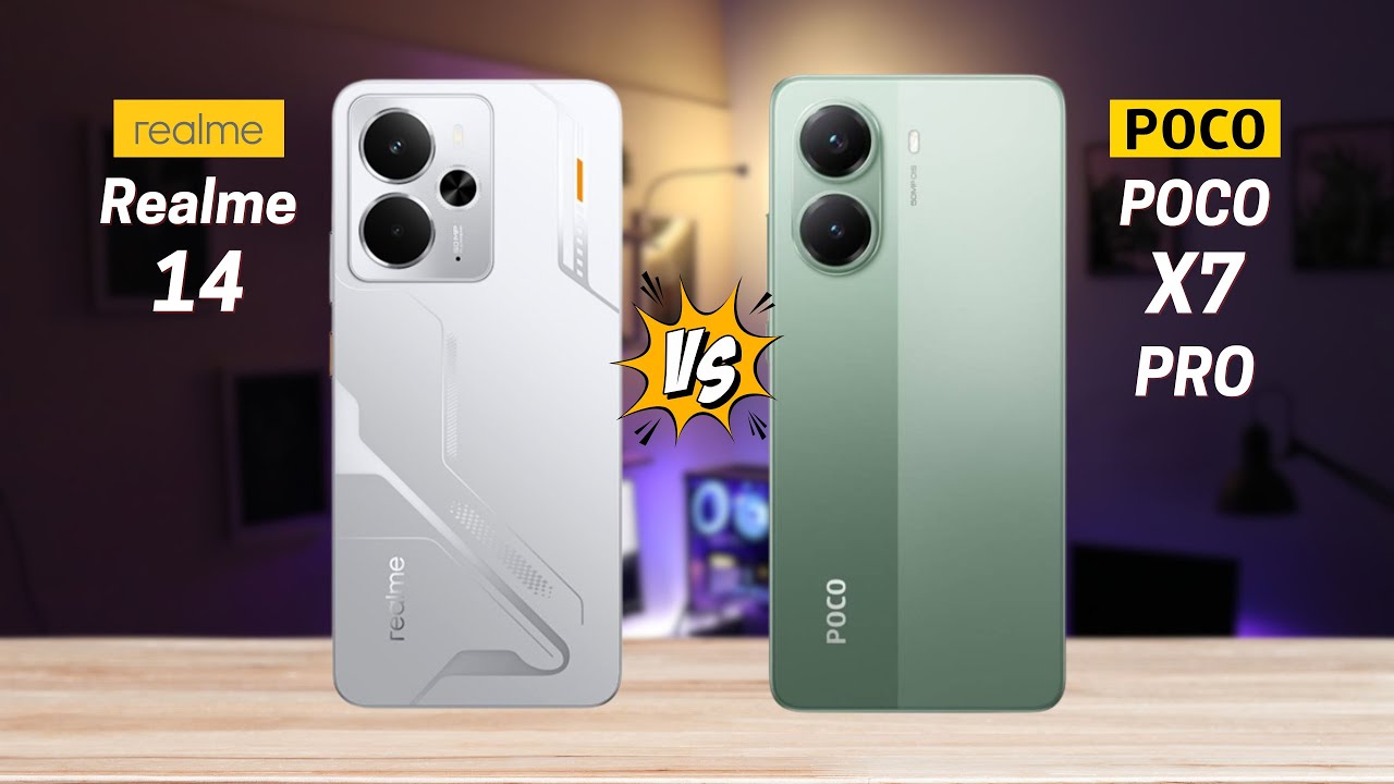 Realme 14 5G vs Poco X7 Pro | Full Comparison
