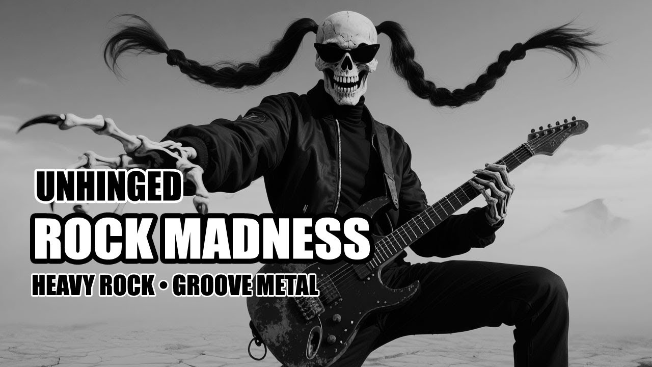 Unhinged Rock Madness – Insane Riffs & Crushing Drums | Heavy Rock ⚡ Groove Metal