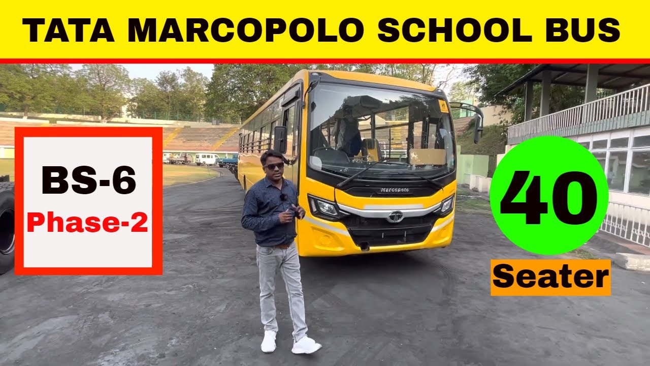 Tata Marcopolo School Bus | BS-6 Phase-2 | Review | Karunesh Kaushal