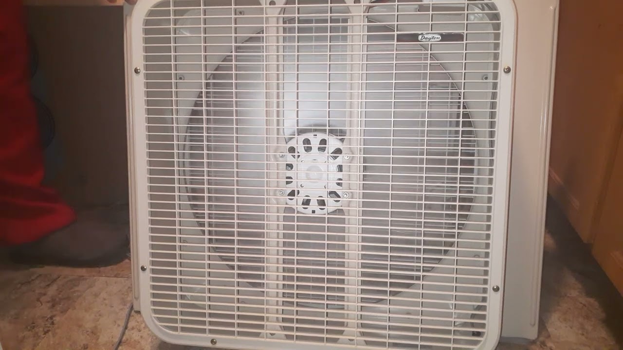 Vintage Dayton by Lakewood Model W-24 Exhaust Window Fan