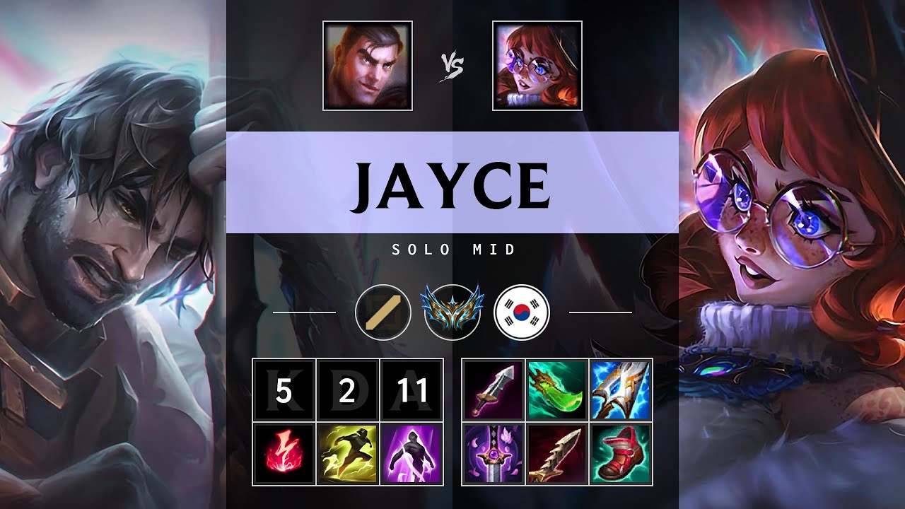 Jayce Mid vs Aurora - KR Challenger Patch 25.12