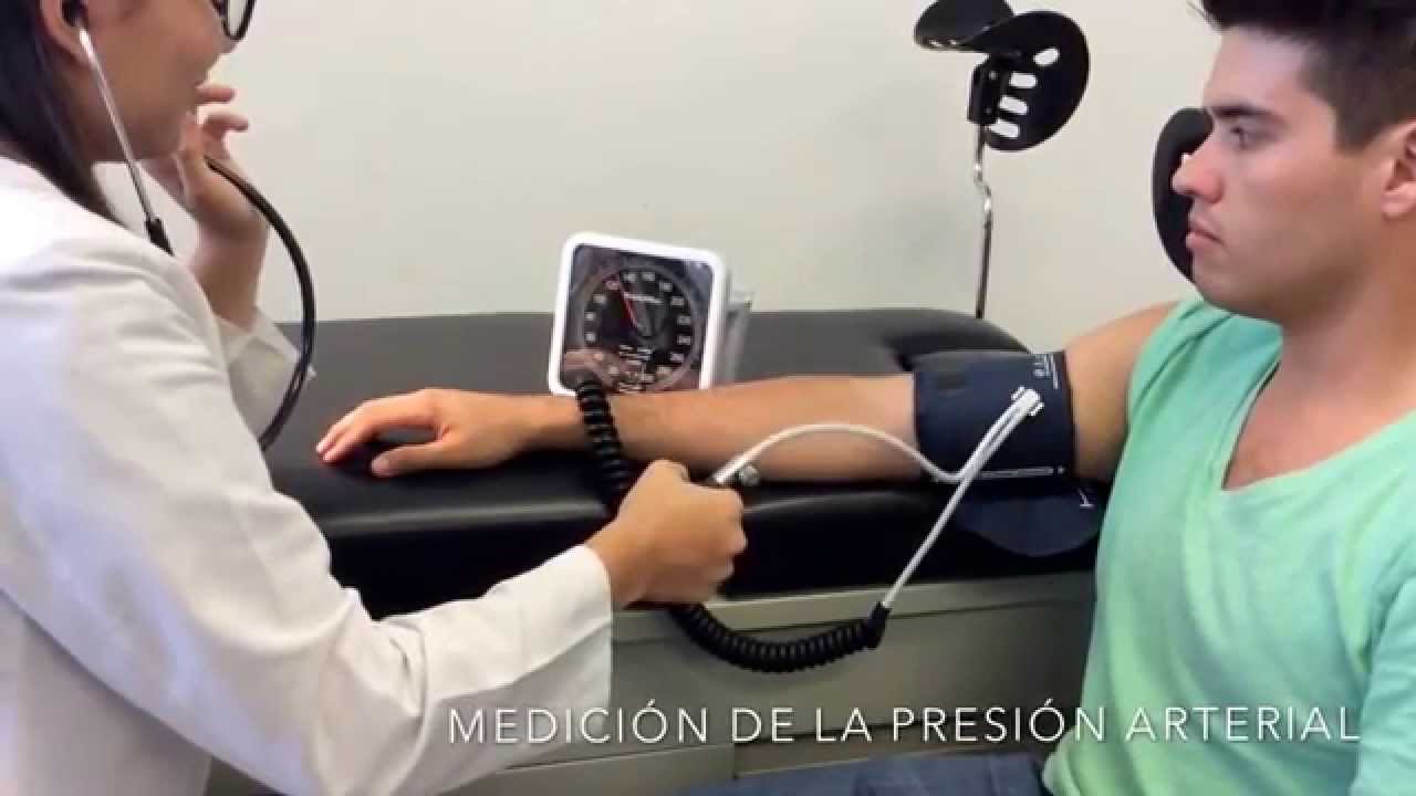 Técnica adecuada para la toma de presión arterial