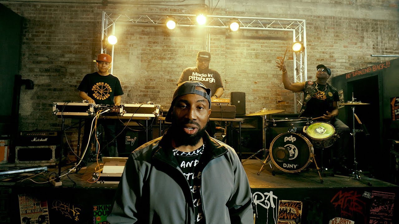 Grxwn Fxlks - Get To Work ft. DJ Qbert & Daru Jones (Official Music Video)