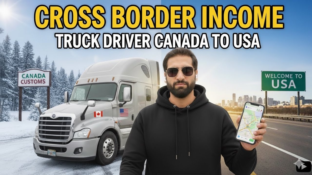 How much Canadian truck drivers make dollars 💵 