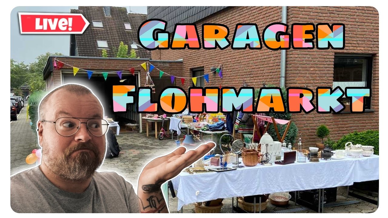 GARAGENTRÖDEL ... was ein geiler SH⭐️T!😃 | Retro Alarm⏰️! | Platten, Filme und Kassetten