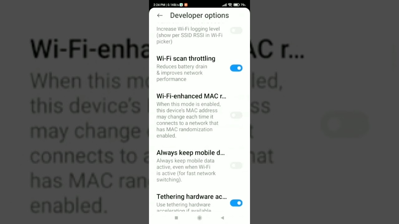How to show tap and pointer location on Redmi Note 8 phone