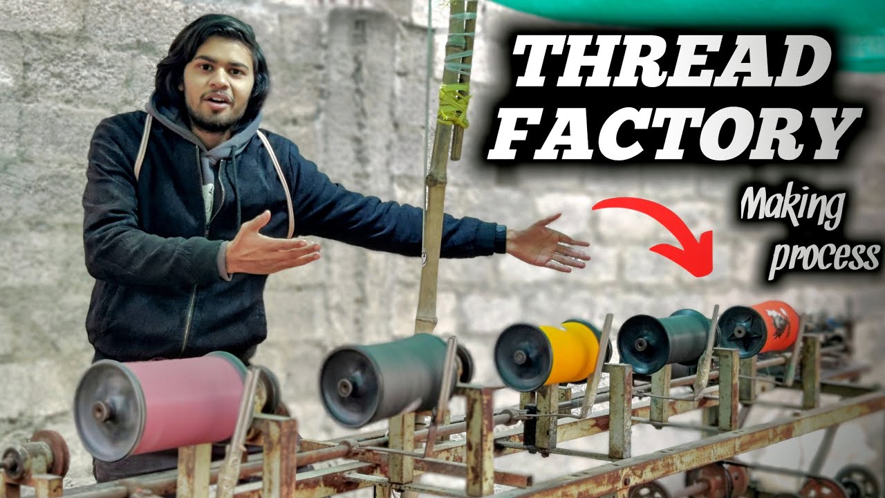 World biggest door manja factory 🏭 | how to make kite thread in Pakistan 💥 | 1000 + manja 😱
