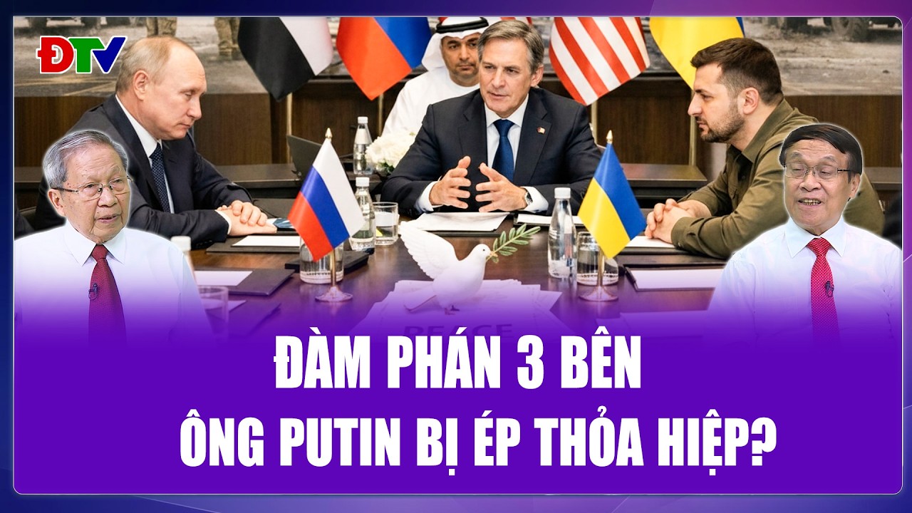 QUỐC TẾ NÓNG 23/01: Đàm phán 3 bên Nga – Mỹ – Ukraine mở màn, ông Putin bị ép xuống thang?