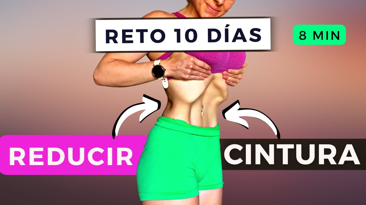 Hipopresivos Efectivos 💯 (8 MIN Diarios) para Reducir Cintura y Fortalecer abdomen | RETO 10 D&Iacute;AS 💾