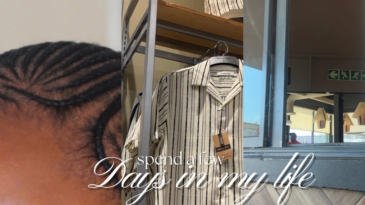 #vlog : cook with me, new braids, shopping, self-care + more