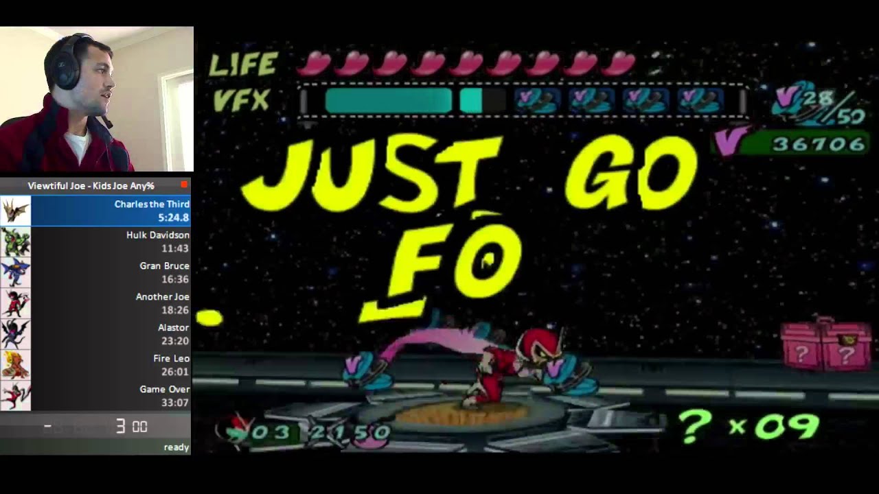 Viewtiful Joe Speedrun Tutorial - Chapter 7-2 Walkthrough
