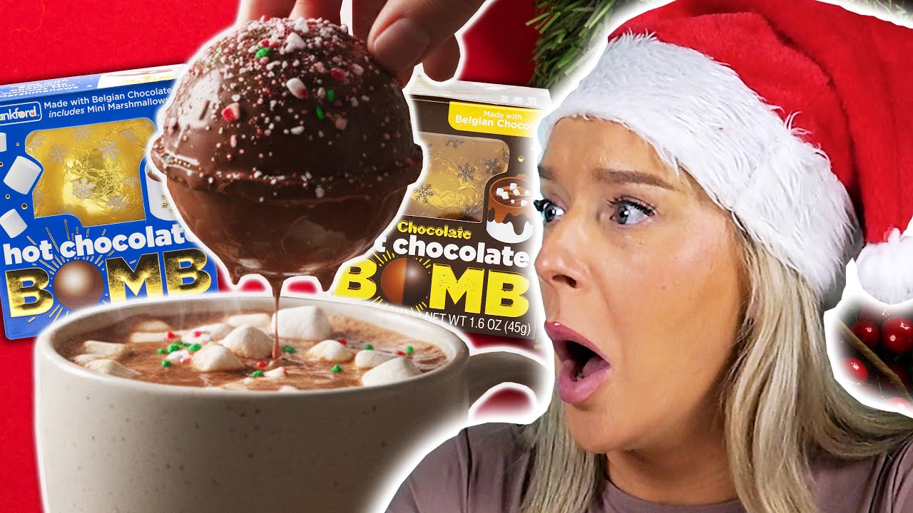 Irish People Try Hot Chocolate Bombs
