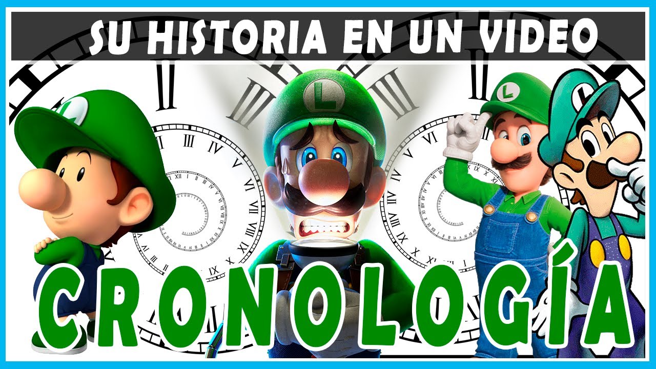 La CRONOLOGÍA de LUIGI (hasta Super Mario Bros Wonder) | N Deluxe