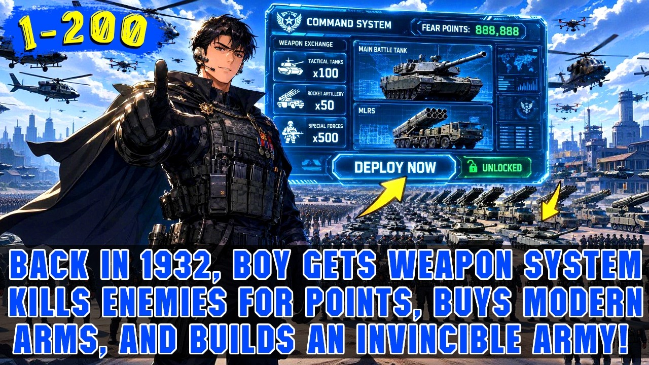 🔥Reborn in 1932, He Gets an Infinite Weapon Exchange System and Builds an Invincible Resistance Army