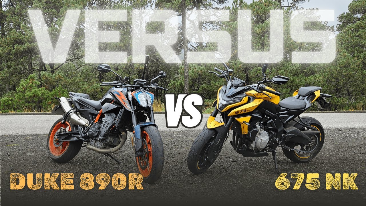 Duke 890R VS 675 NK // Hay cosas que el papel no muestra… ¡mira este versus! 🔥