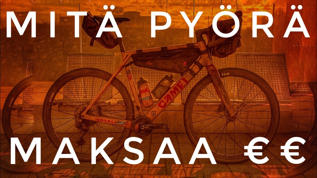 Kuinka paljon pyörästä kannattaa maksaa?