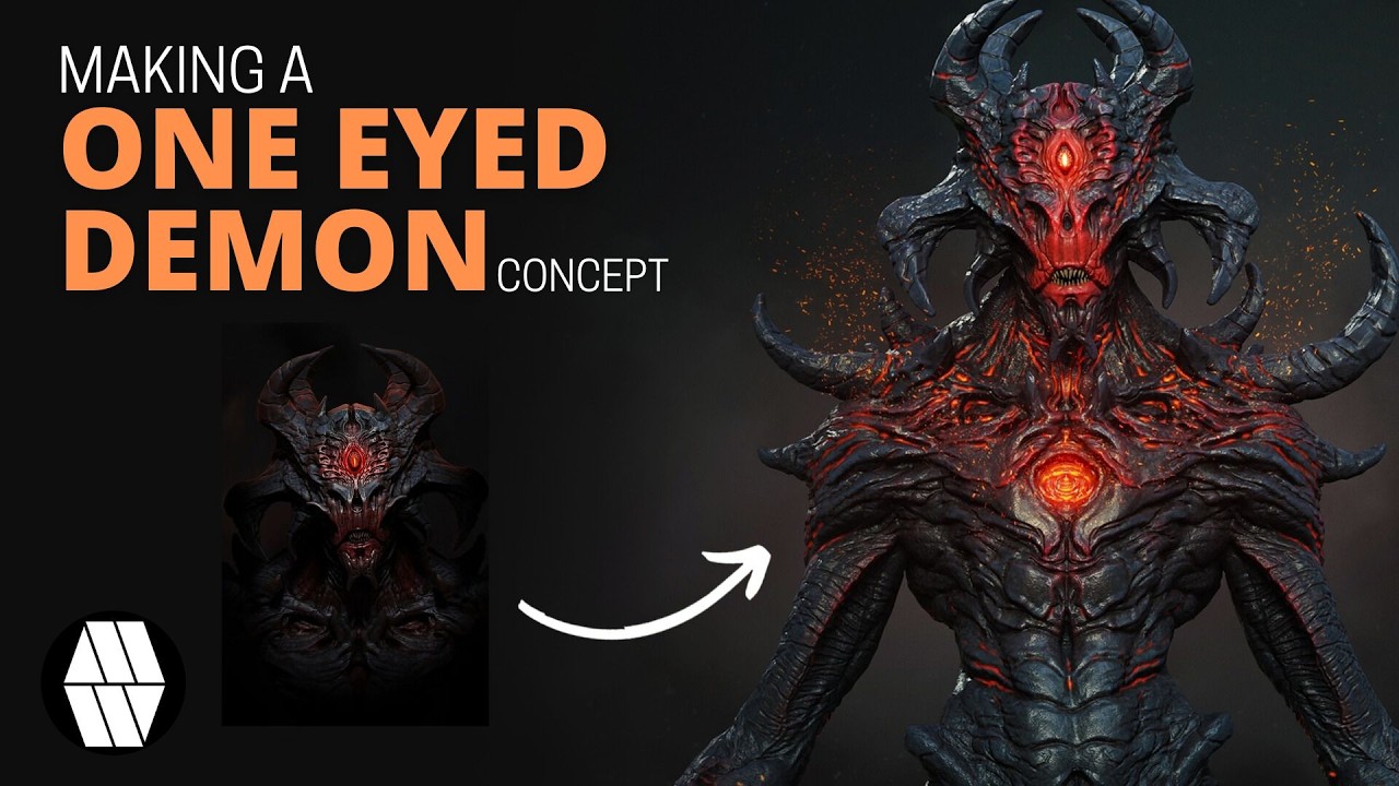 Making of - 'One Eyed Demon' Concept