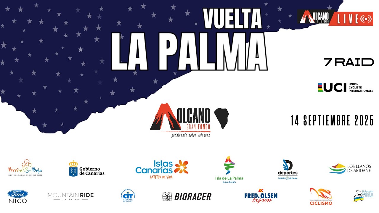 VOLCANO GRAN FONDO VUELTA LA PALMA 2025