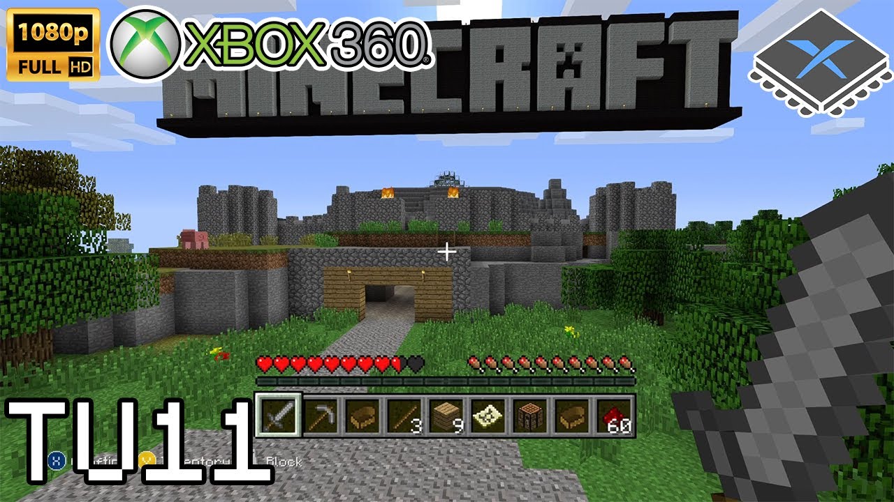 Minecraft Xbox 360 (TU11) HD Gameplay (Xenia)
