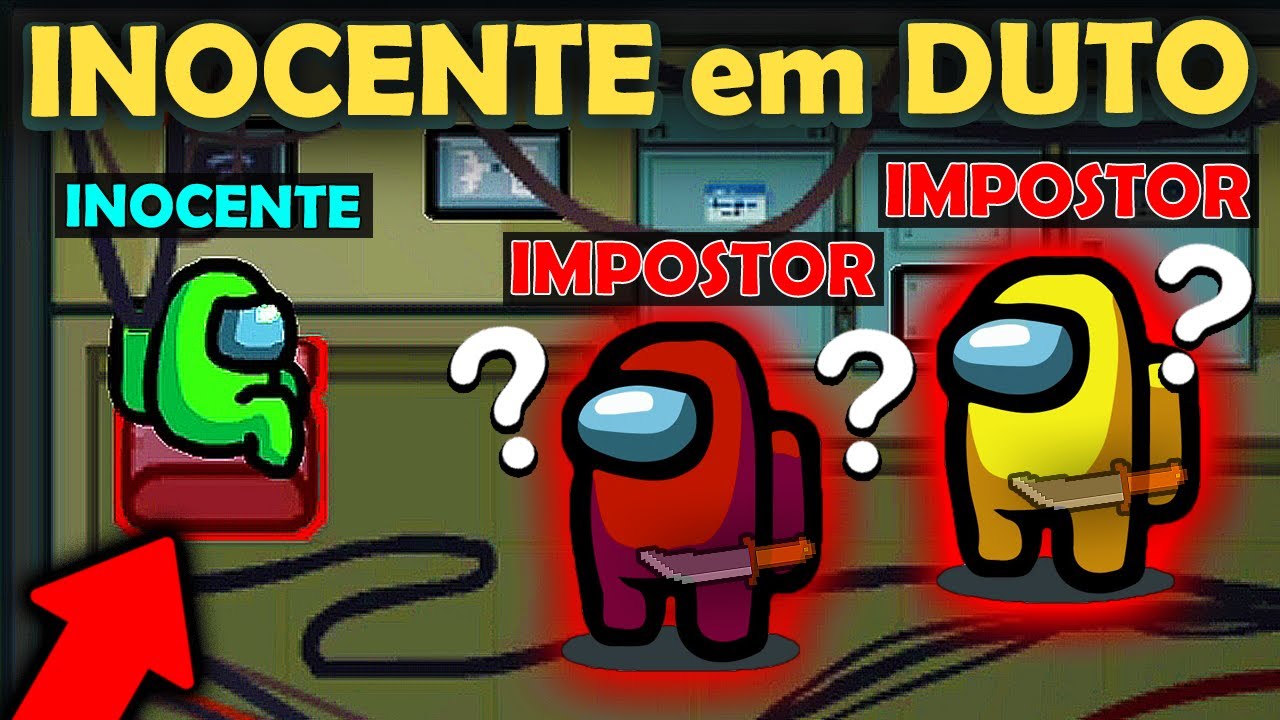 Among Us mas INOCENTE pode ENTRAR NO DUTO