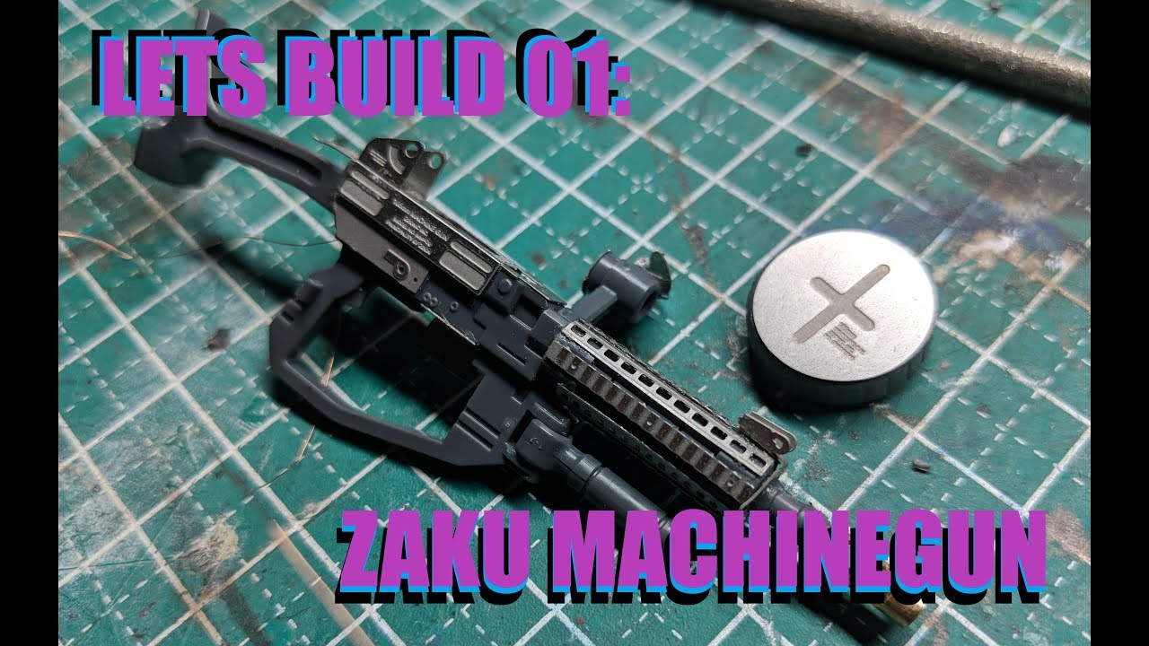 Lets build: photo etch zaku machine gun
