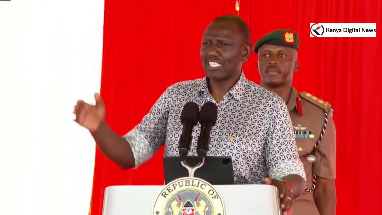 'WEWE RIGGY G MLIPATANA WAPI NA MISHI MBOKO MKAPANGA HAYA MAMBO?!' RUTO CRACKS RIBS IN MOMBASA!!