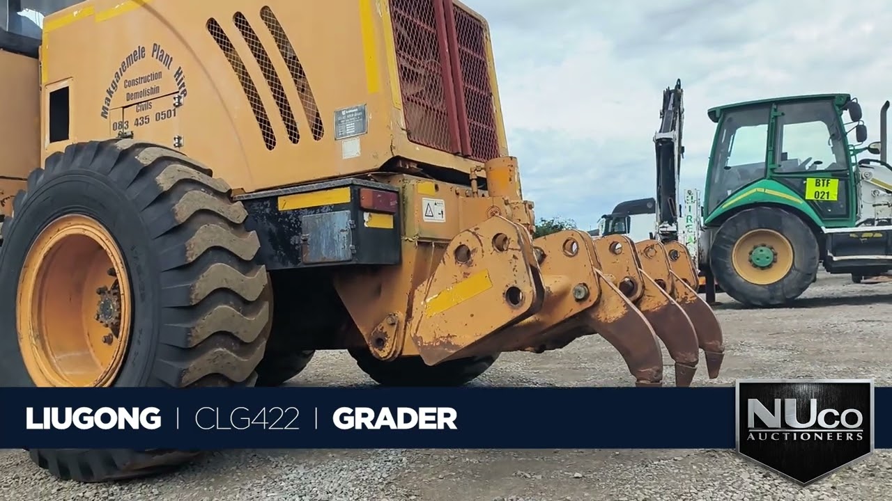 Liugong CLG422 Grader | NUco Auctioneers
