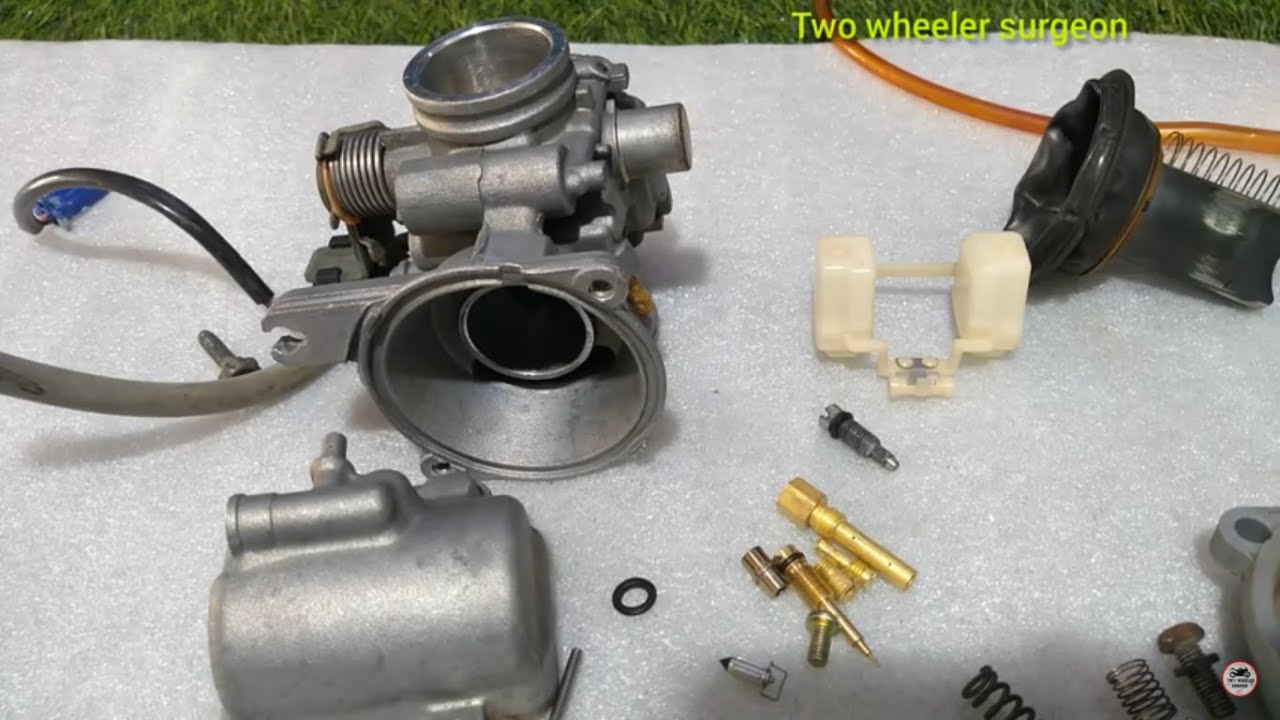 Bajaj Pulsar 150 UG 4 | How to  clean and assemble a carburetor and to make it run smooth