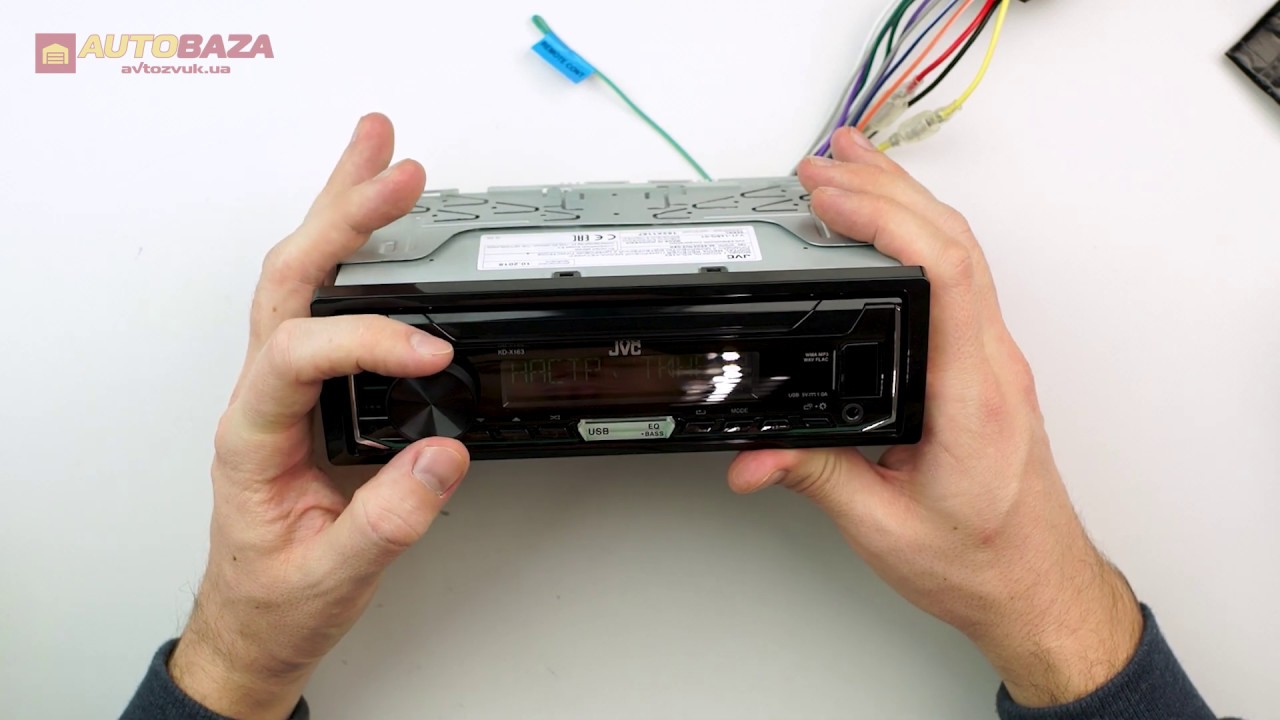 Автомагнитола JVC KD-X163