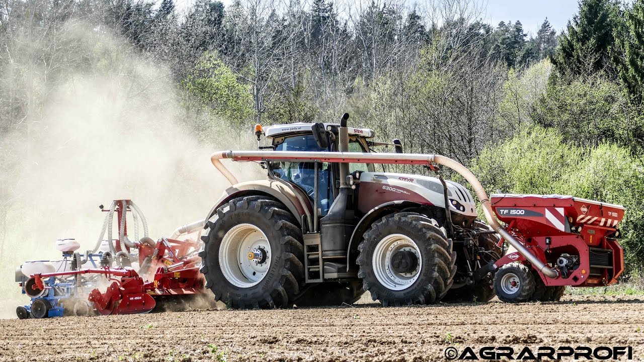 Steyr TERRUS CVT 6300 | 6 REIHIG KOMBINIERT | Monosem NG Plus 4