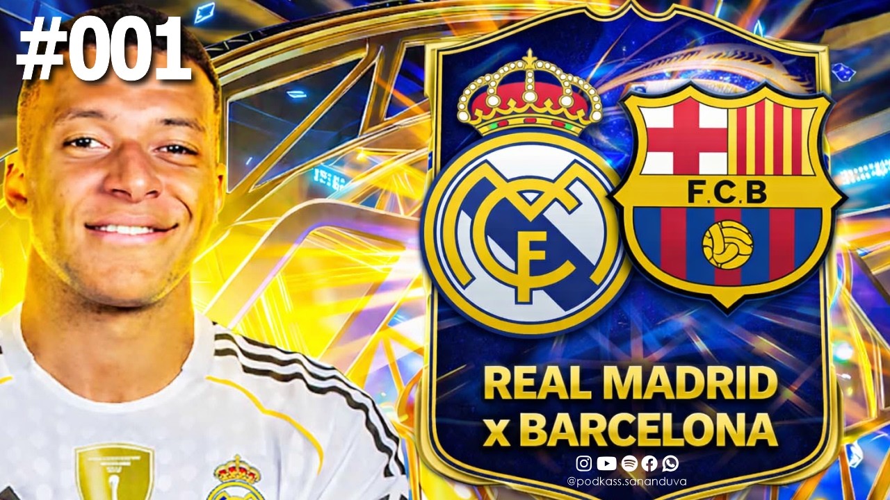 BARCELONA X REAL MADRI - POD PLAY #001