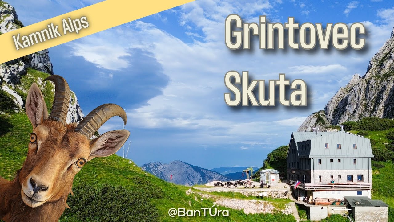 Kamniki-Alpok. Grintovec, Skuta.